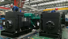 喜讯,德科3台2000KW/10.5KV高压发电机并网成功